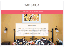 Tablet Screenshot of albergoilgiglio.com